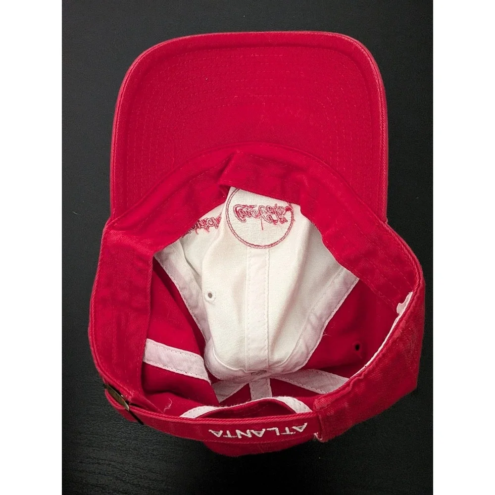 World Of Coca Cola Strapback‎ Baseball Hat Cap Red White Youth OSFM